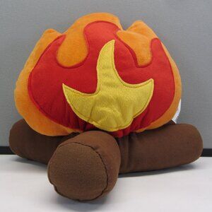 Campfire Flame Pretend Pillow Plush 12" Fire Logs Camping Stuffed Toy Target